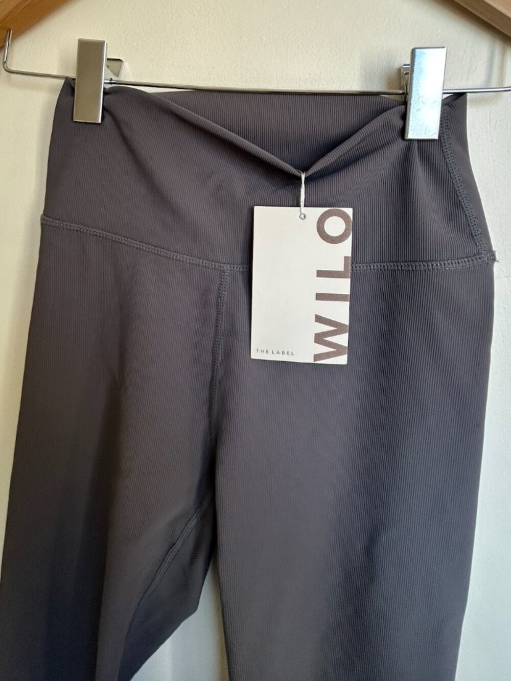 WILO THE LABEL Wellness Club 2pc Set Hoodie & Legging Charcoal Gray XS NWT $166 - Picture 6 of 9